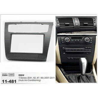 FACIA KIT: BMW 1 SERIES(E81/82/87/88) 2007-2011 WITH AUTO AIR-CONDITIONING