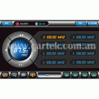 BMW 5 Series(E39) Navigation System With RDS Radio