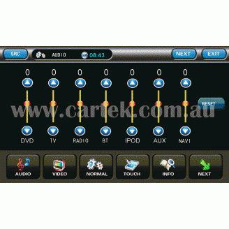 2011-12 Suzuki Swift DVD Navi Autoradio GPS System