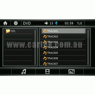 Toyota Corolla GPS Navigation/ In-dash DVD Player/ Bluetoth/ IPod Multi-media Head Unit