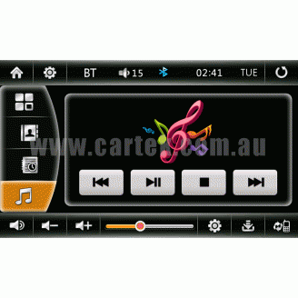 Mazda2 GPS Navigation/ In-dash DVD Player/ Bluetoth/ IPod Multi-media Head Unit
