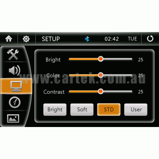 Toyota Corolla GPS Navigation/ In-dash DVD Player/ Bluetoth/ IPod Multi-media Head Unit